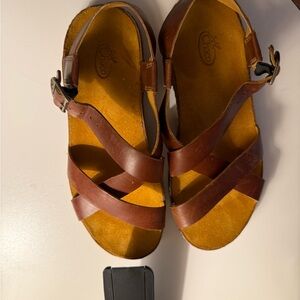 Chaco hand made leather sandals